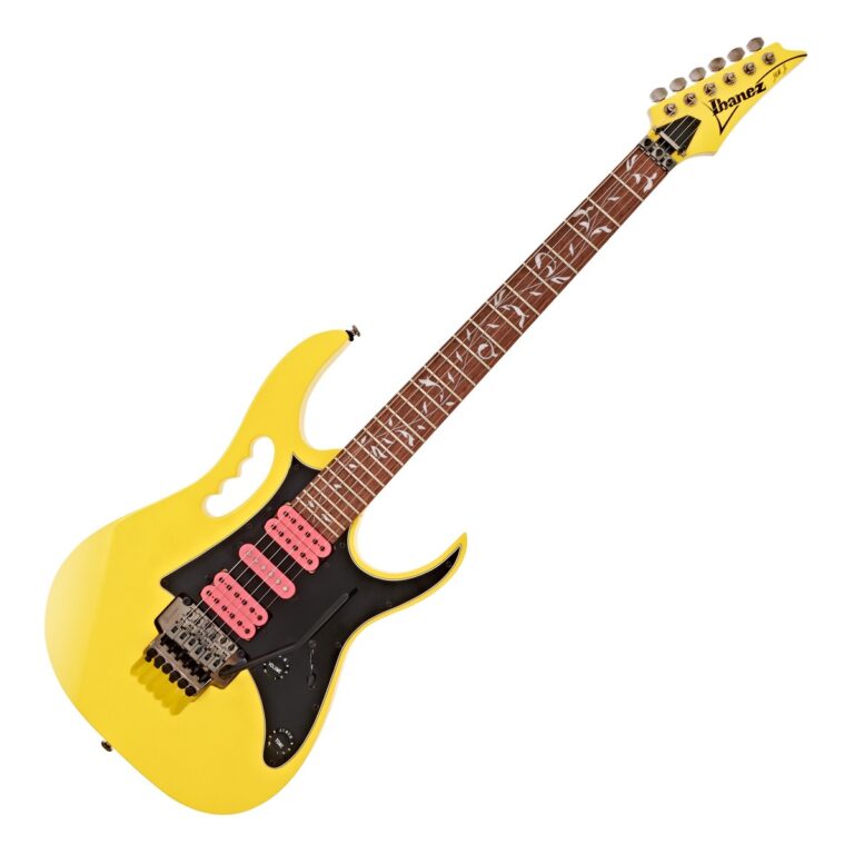 Ibanez Jemjrye Guitarra Electrica Signature Steve Vai Color Amarilla