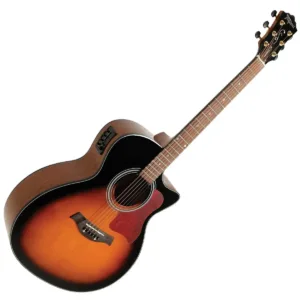 Guitarra Electroacústica Tagima Dallas EQDSB Medium Color Sunburst